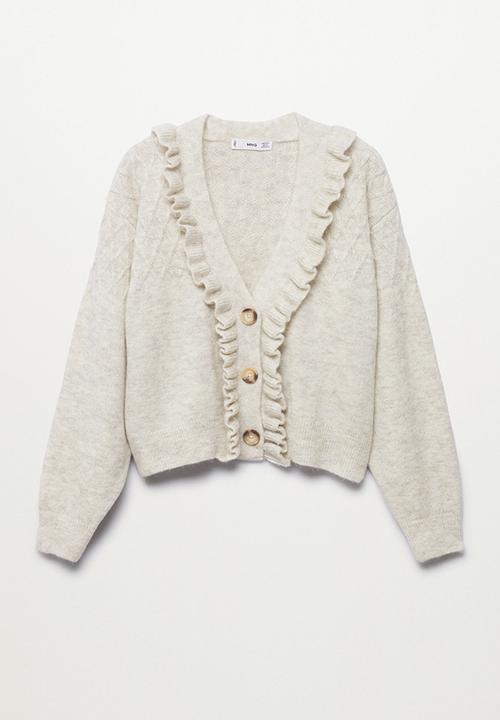 MANGO - Cardigan dulce - light beige