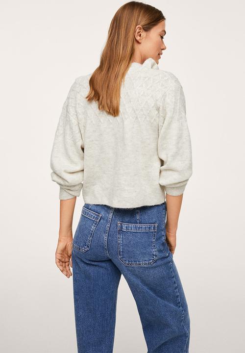 MANGO - Cardigan dulce - light beige