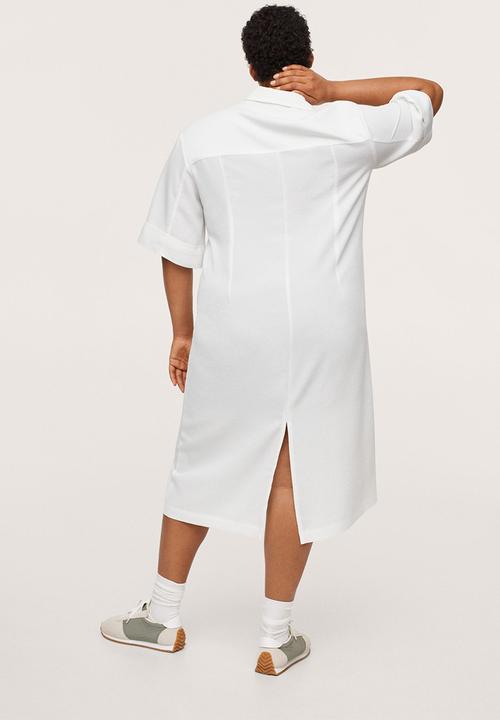 MANGO - Plus dress solomun - natural