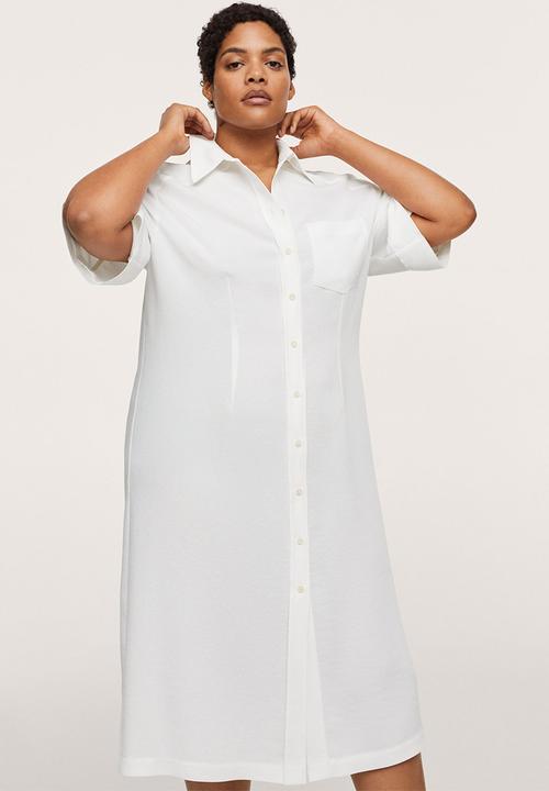 MANGO - Plus dress solomun - natural