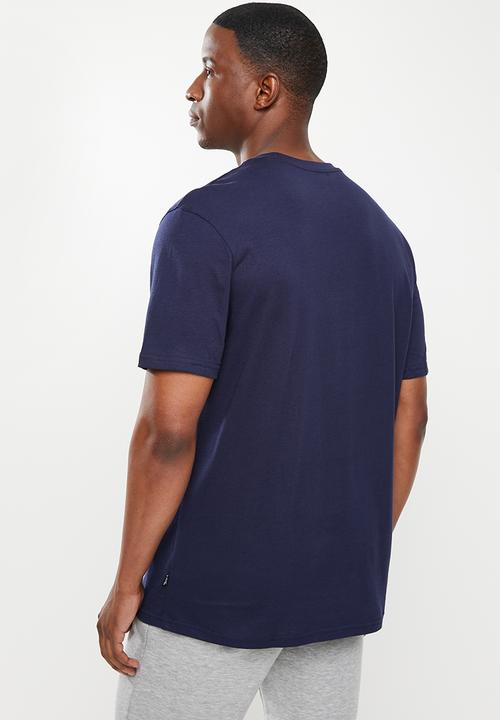 PUMA - Reflective graphic tee - peacoat