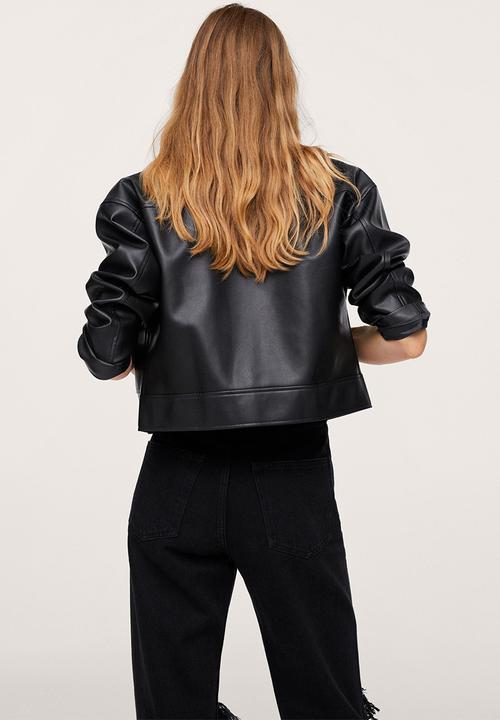 MANGO - Jacket anthon - black