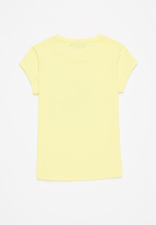 SISSY BOY - Pareo fitted top - pale yellow