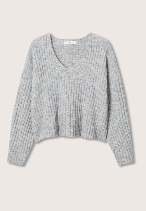 MANGO - Sweater picky - light pastel grey