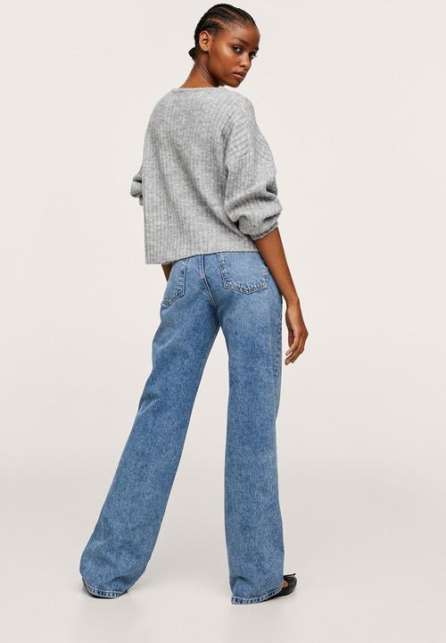MANGO - Sweater picky - light pastel grey
