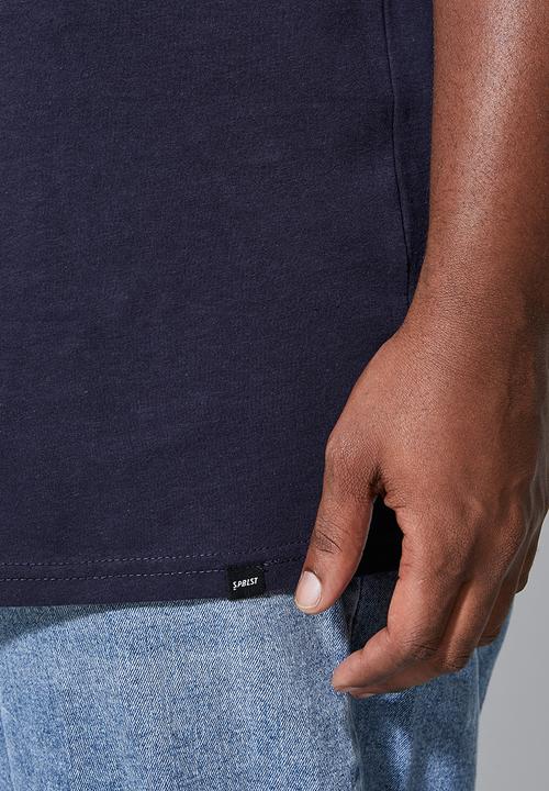 Superbalist - Nate plus crew neck tee - navy