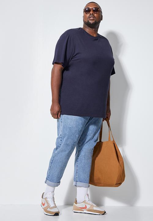 Superbalist - Nate plus crew neck tee - navy