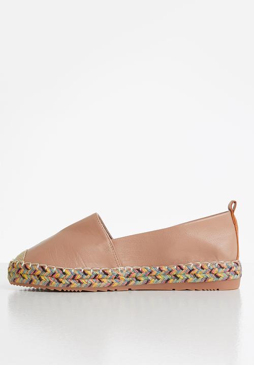 Seduction - Braided sole espadrille - mink
