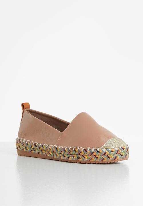 Seduction - Braided sole espadrille - mink