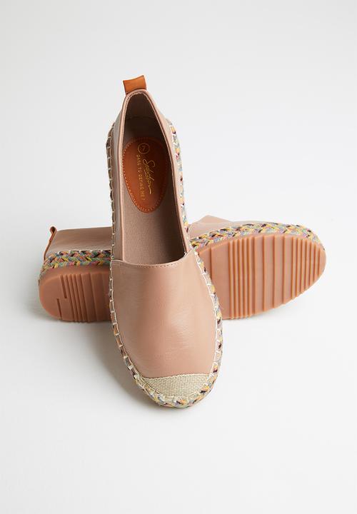 Seduction - Braided sole espadrille - mink