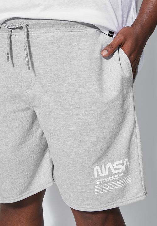 Superbalist - Sunday plus nasa sweat shorts - grey melange