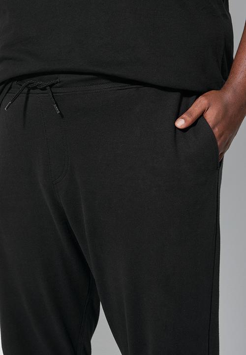 Superbalist - Madrid slim plus sweatpants - black