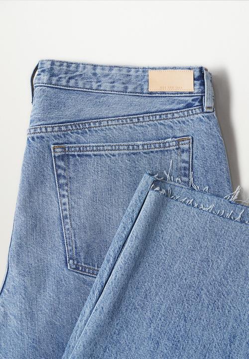 MANGO - Plus jeans havana - open blue