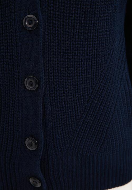 Trendyol - Knitted cardigan - navy