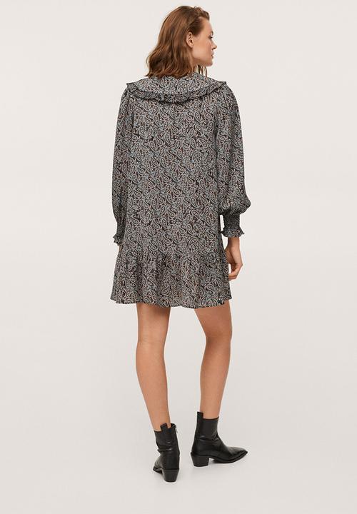 MANGO - Dress kido - medium blue