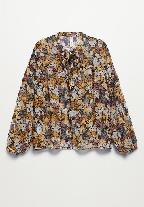 MANGO - Blouse juliet - yellow