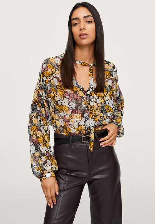 MANGO - Blouse juliet - yellow