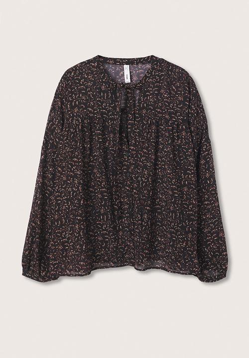 MANGO - Blouse juliet - black