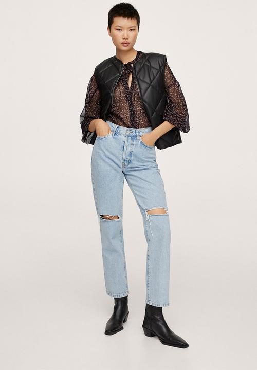MANGO - Blouse juliet - black