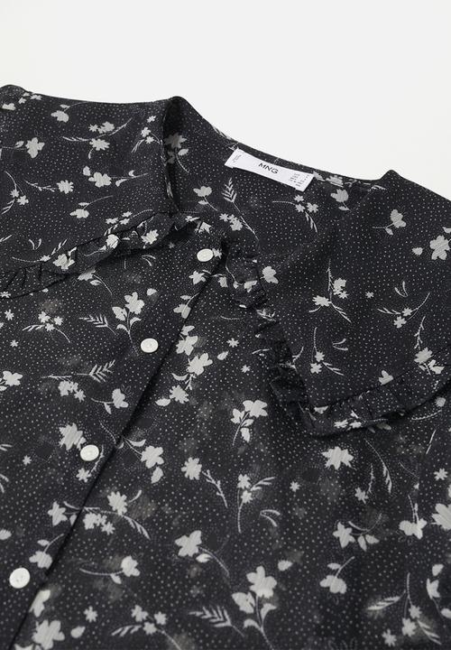 MANGO - Blouse amelie - black
