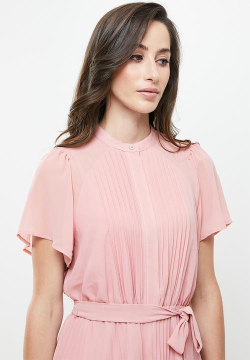 ONLY - Aida short sleeve midi dress - violet ice