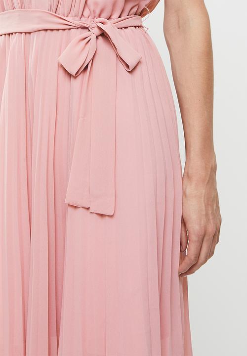 ONLY - Aida short sleeve midi dress - violet ice