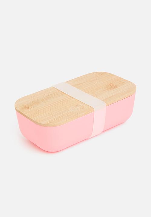 Excellent Houseware - Lunch box pcs - pink