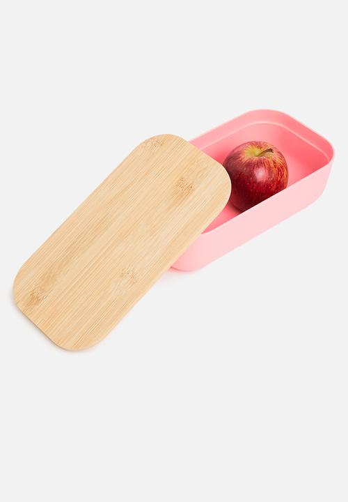 Excellent Houseware - Lunch box pcs - pink