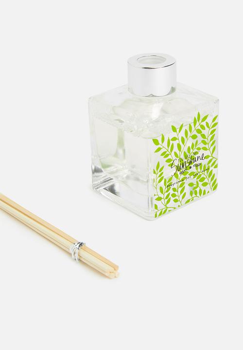 H&S - Sunshine flower reed diffuser - green