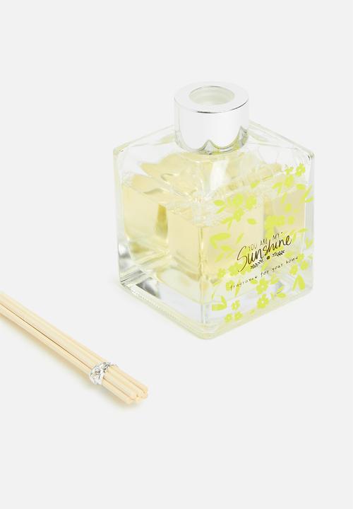 H&S - Sunshine flower reed diffuser - yellow