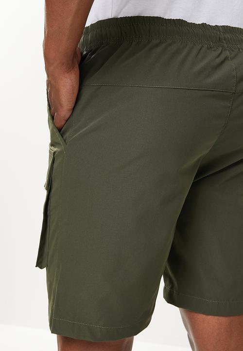 Cutty - Perry regular fit cargo shorts - fatigue
