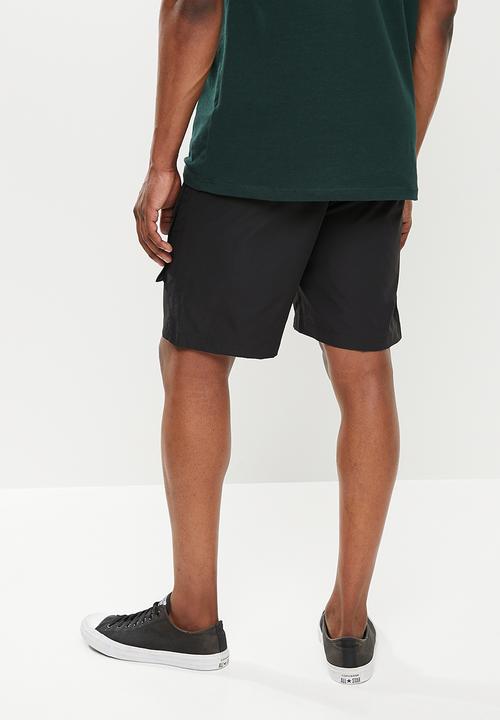 Cutty - Perry regular fit cargo shorts - black