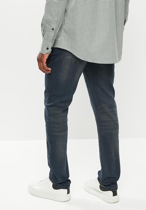 Pringle of Scotland - Mid wash slim fit denim - mid wash