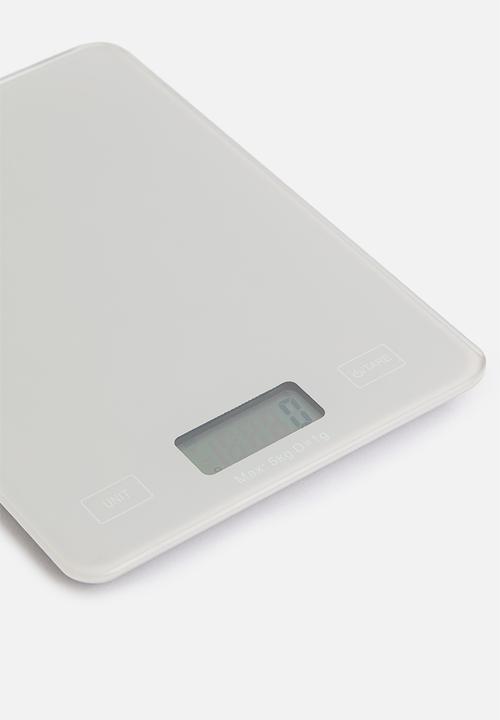 Excellent Houseware - Kitchen scale - white