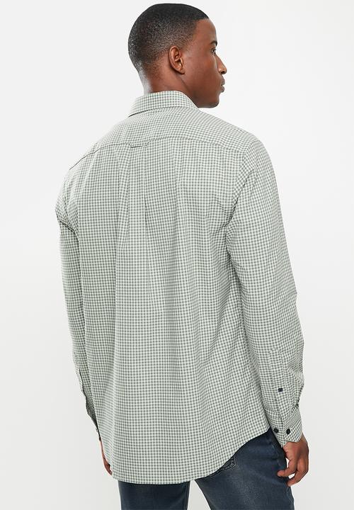 Pringle of Scotland - Ls classic - green stone check