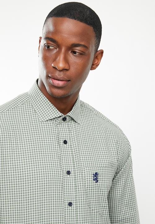 Pringle of Scotland - Ls classic - green stone check