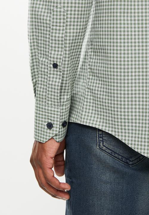 Pringle of Scotland - Ls classic - green stone check
