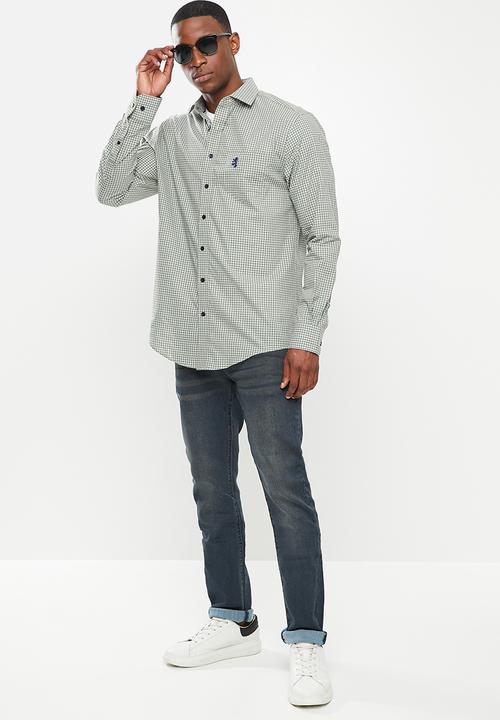 Pringle of Scotland - Ls classic - green stone check