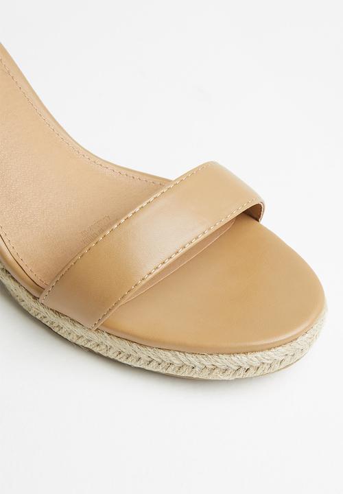 Cotton On - Addison open toe espadrille - camel