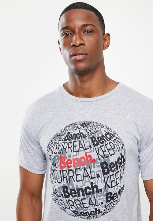 Bench - Wynward short sleeve tee - grey marl