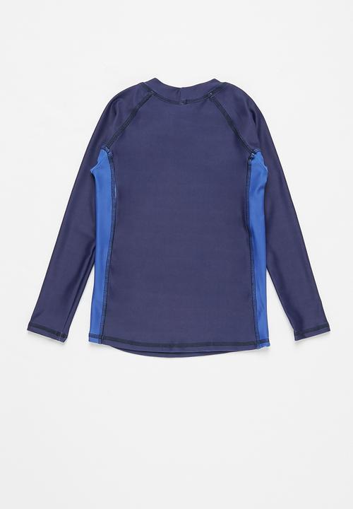 Quiksilver - Heat logo boy long sleeve - navy 