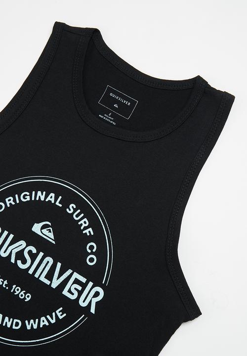 Quiksilver - Crop circle tank yth - black