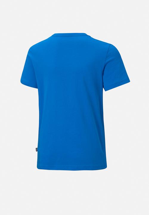 PUMA - Ess+ 2 col logo tee b - future blue