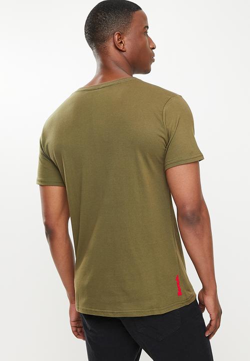 Bench - Bentley short sleeve tee - dark army