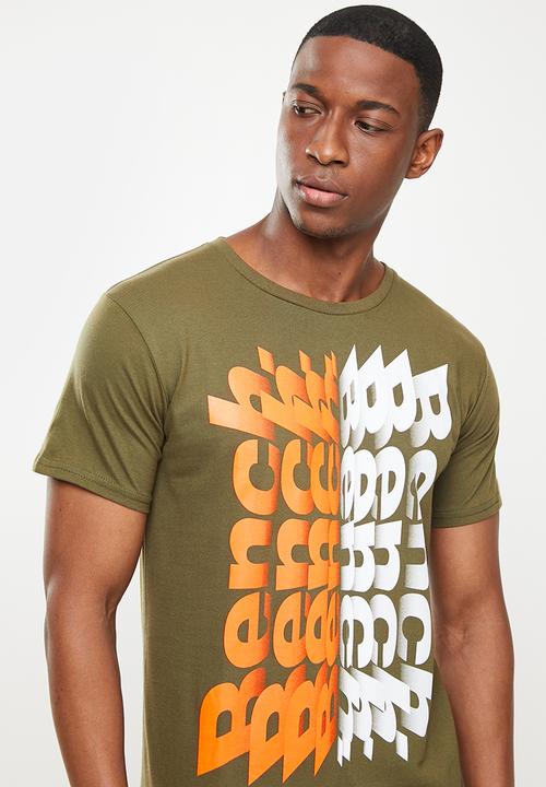 Bench - Bentley short sleeve tee - dark army