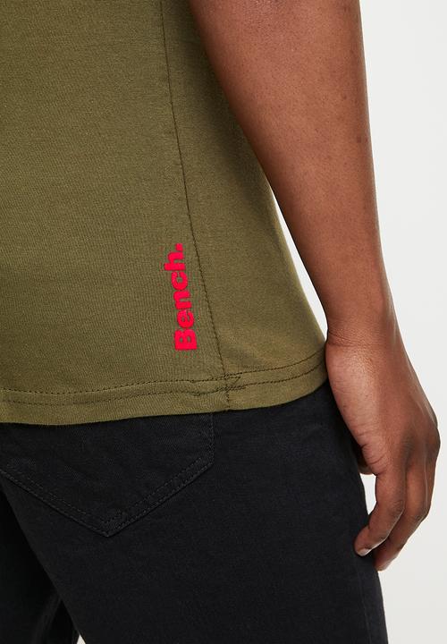 Bench - Bentley short sleeve tee - dark army