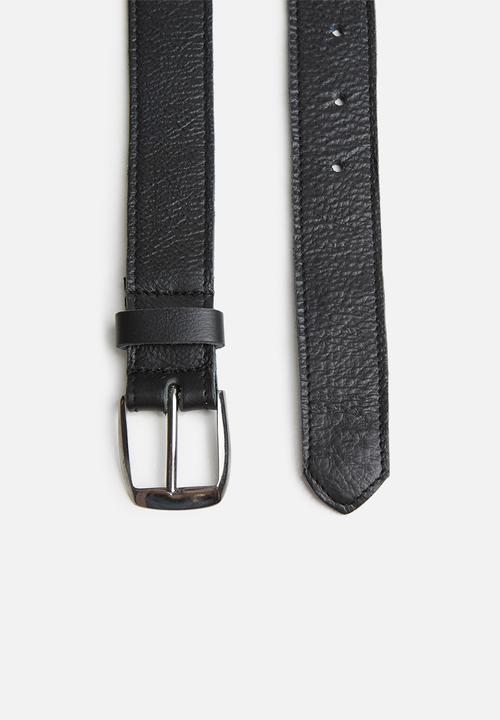 Superbalist - Daxter leather belt - black