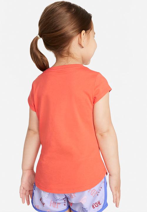 Nike - Nike girls futura mini monogram - peach 