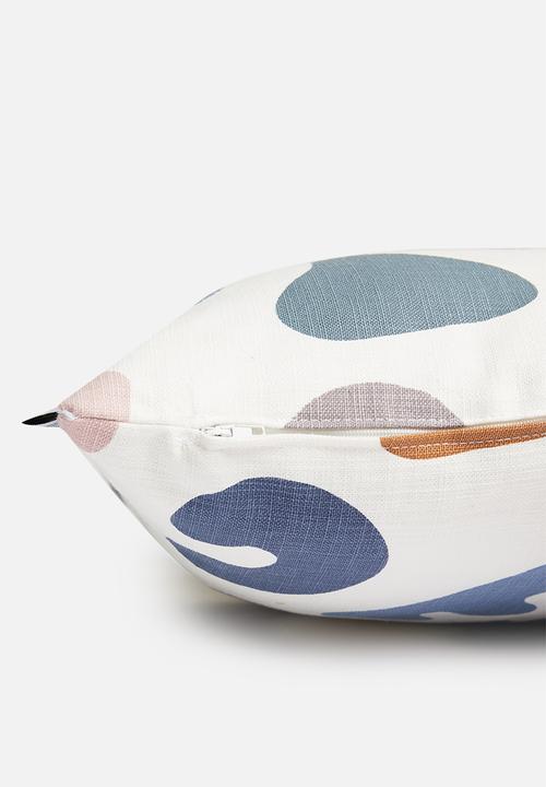 Sixth Floor - Forms printed cushion cover - multi