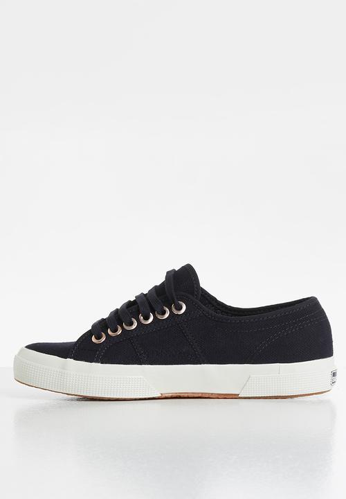 SUPERGA - 2750 big eyelets canvas - aav blue anthracite